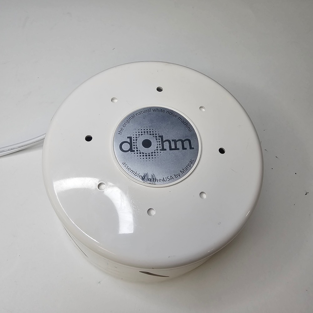Marpac Dohm Classic Natural White Noise Sound Machine White M1DSUSWH USA Made
